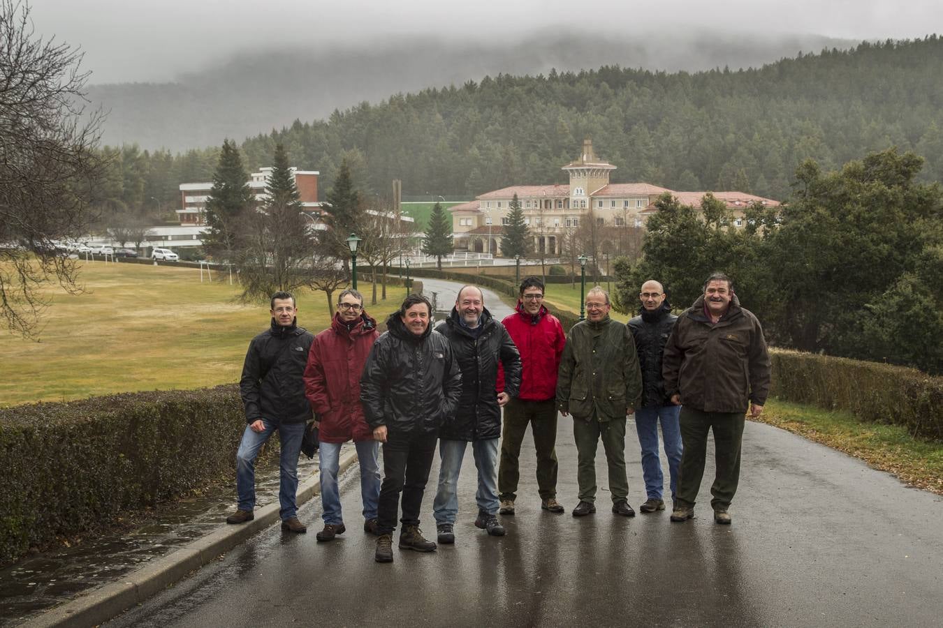 El director de Parques Nacionales visitó ayer la finca de cara a promocionar y proyectar este paraje camerano singular