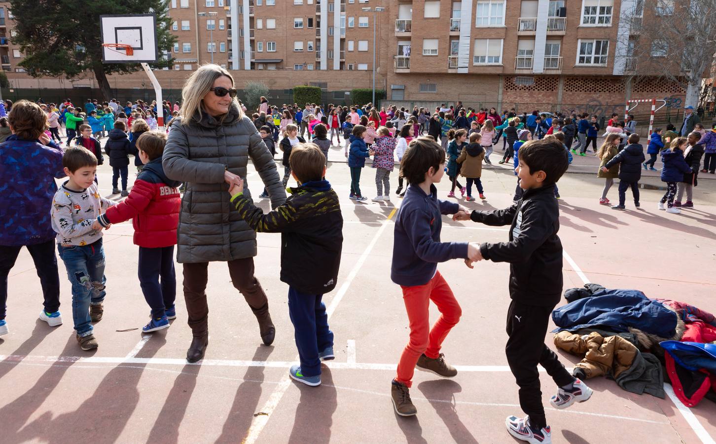 El centro preparó un gran baile