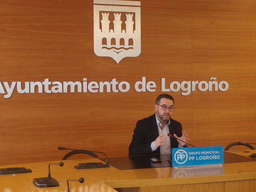 Javier Merino, portavoz del Grupo Municipal del PP