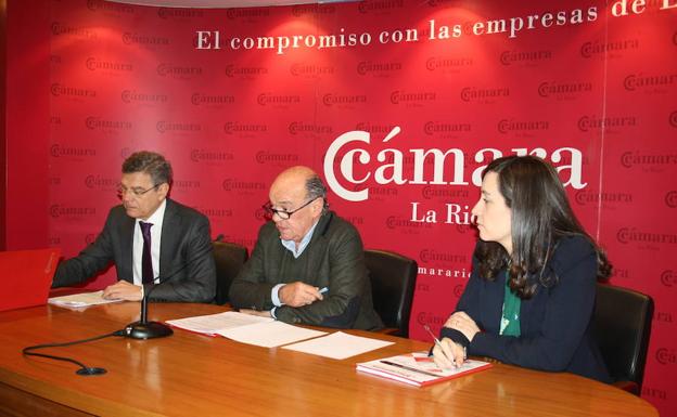 Jaime García Calzada, en la presentación del informe regional. 