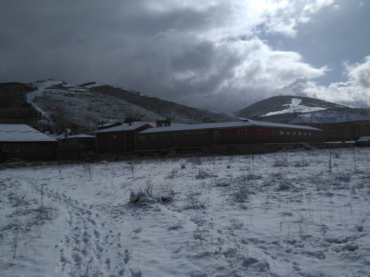 La localidad y la estación de esquí también han tenido un fin de semana de temporal