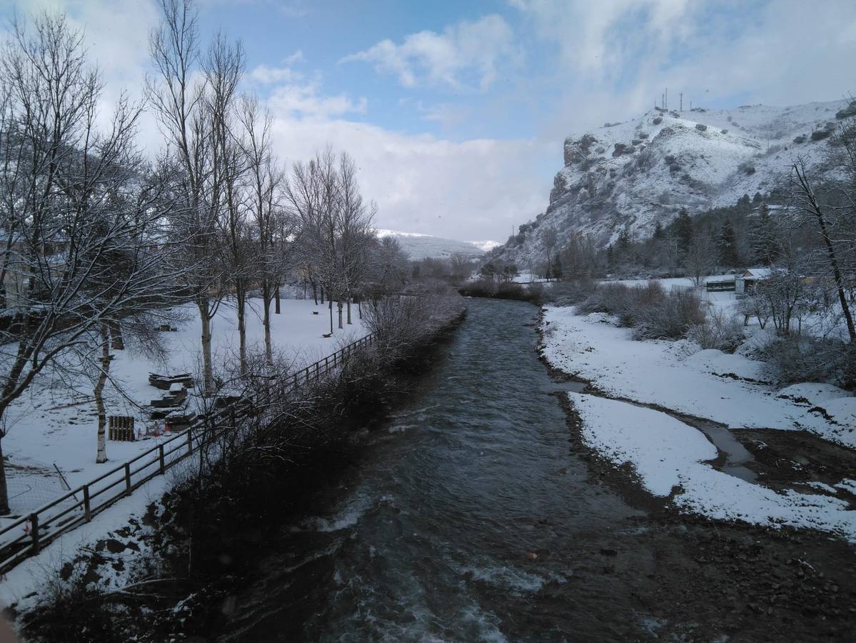 La localidad y la estación de esquí también han tenido un fin de semana de temporal