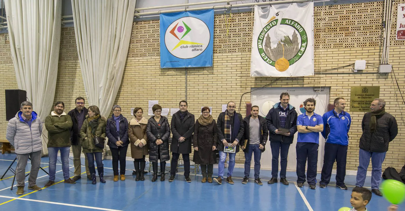 Fotos: Presentación de la temporada en el XV aniversario del Club Baloncesto Alfaro