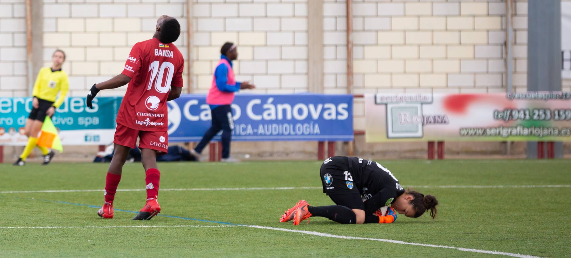 Las riojanas han perdido por 0-1.