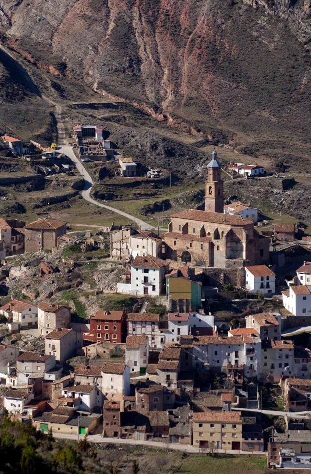 Vista panorámica de Lagunilla del Jubera. 