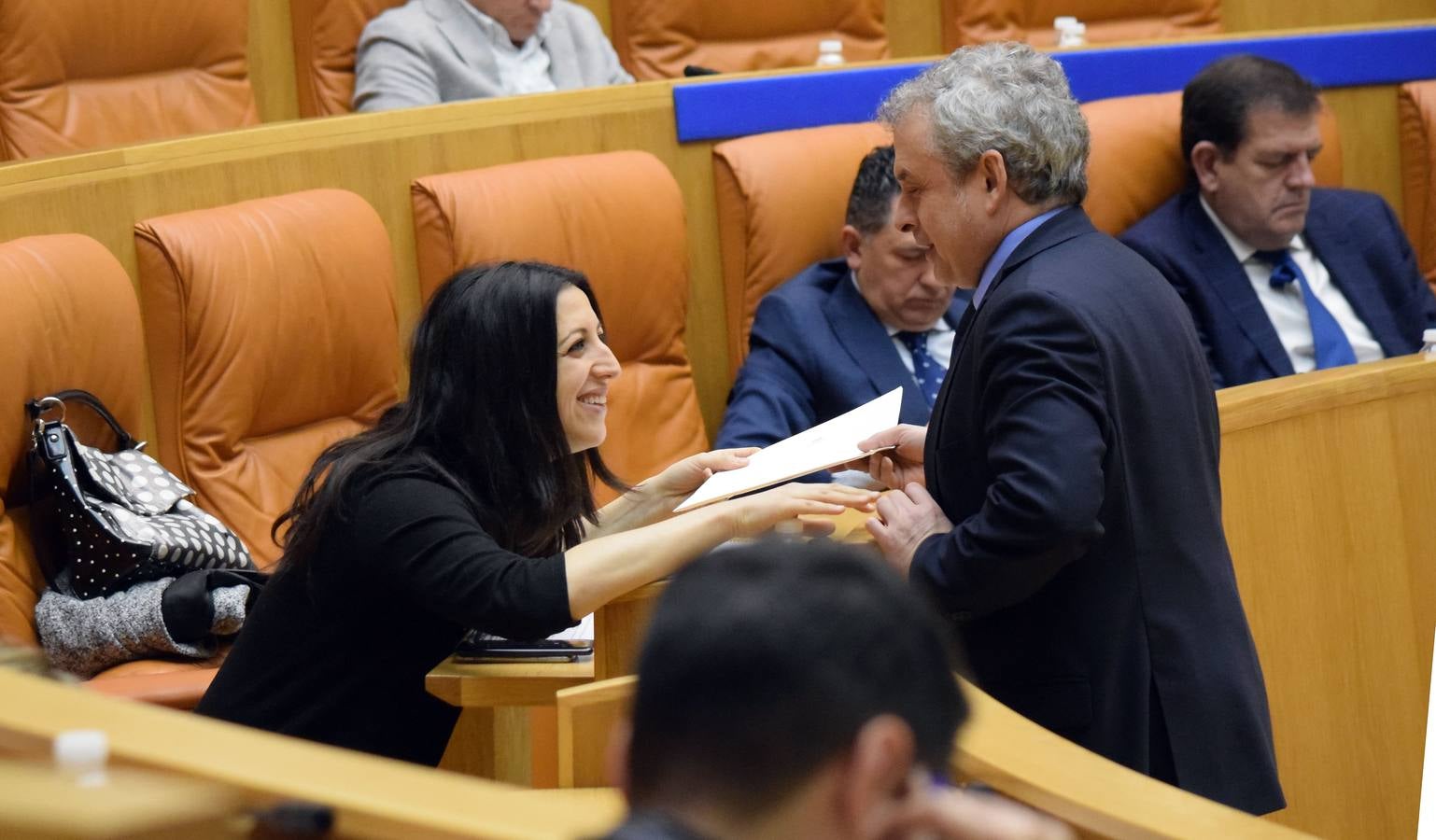 Los gestos durante el debate