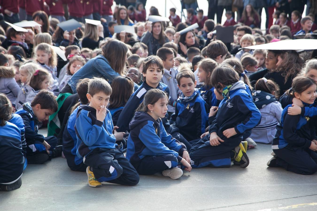 Fotos: Actos del Día Internacional del Cáncer Infantil en Jesuítas de Logroño