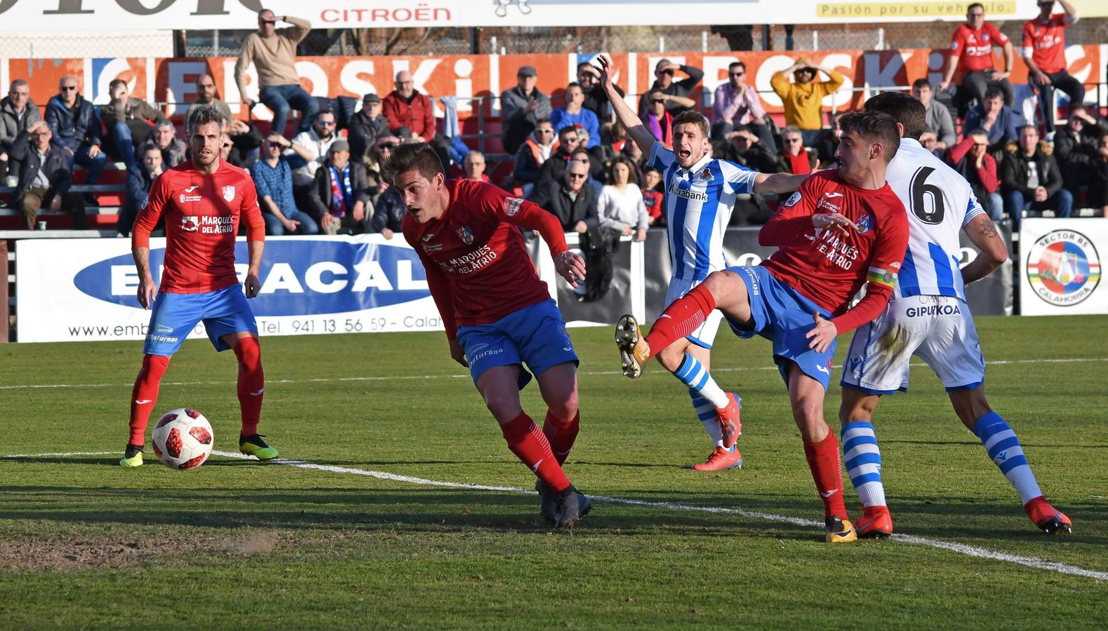 Fotos: Calahorra 0 - Real Sociedad B 1