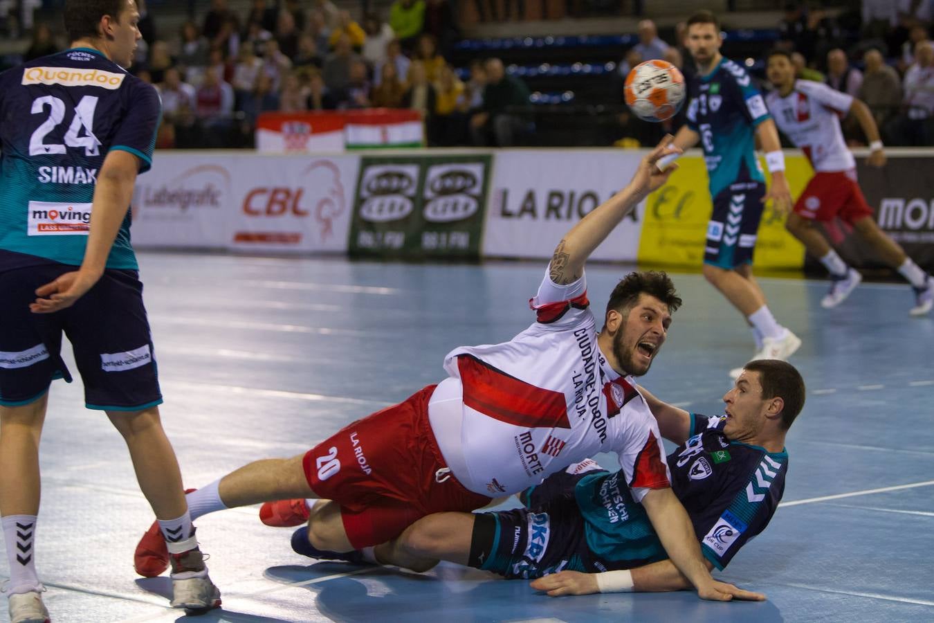 Los franjivino lo lucharon hasta el último momento pero no lograron el triunfo en el Palacio