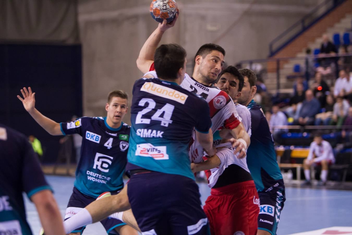 Los franjivino lo lucharon hasta el último momento pero no lograron el triunfo en el Palacio