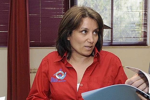 Isabel García, vicepresidenta del Comité Olímpico Español. :: 