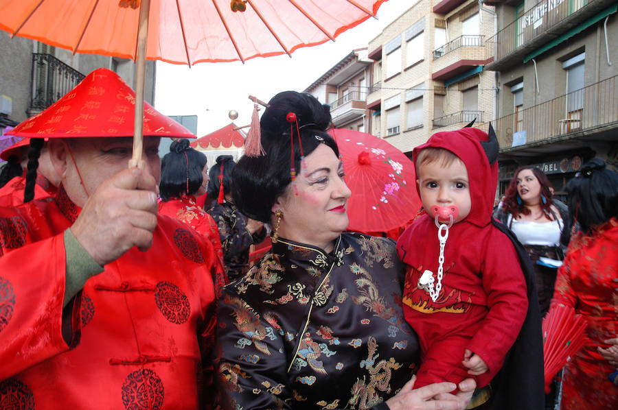 Imaginación y participación. Los carnavales de Cervera merecen una visita como se puede ver en las imágenes.