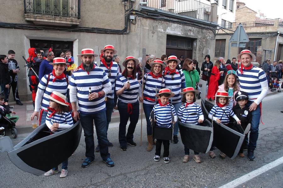 Imaginación y participación. Los carnavales de Cervera merecen una visita como se puede ver en las imágenes.