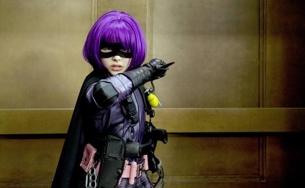 Chloë Grace Moretz en 'Kick-Ass'.