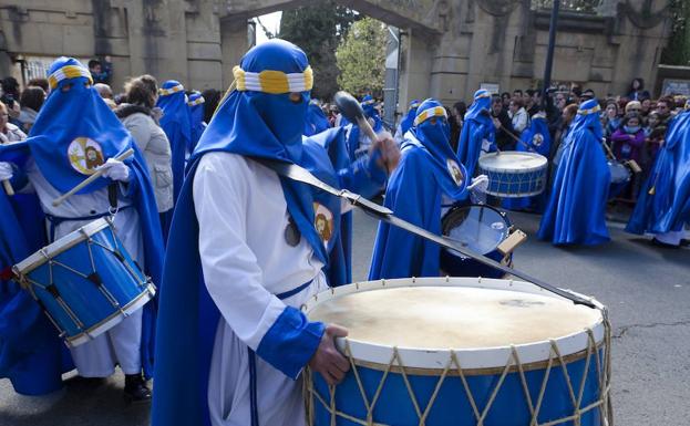 Imagen de archivo de las procesiones de Logroño.