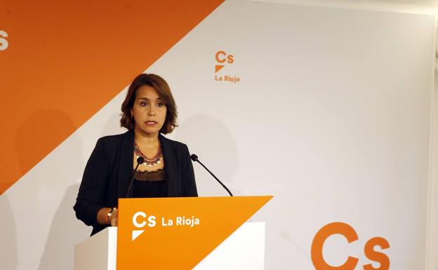 La concejal logroñesa María Luisa Alonso, número uno de Ciudadanos al Congreso