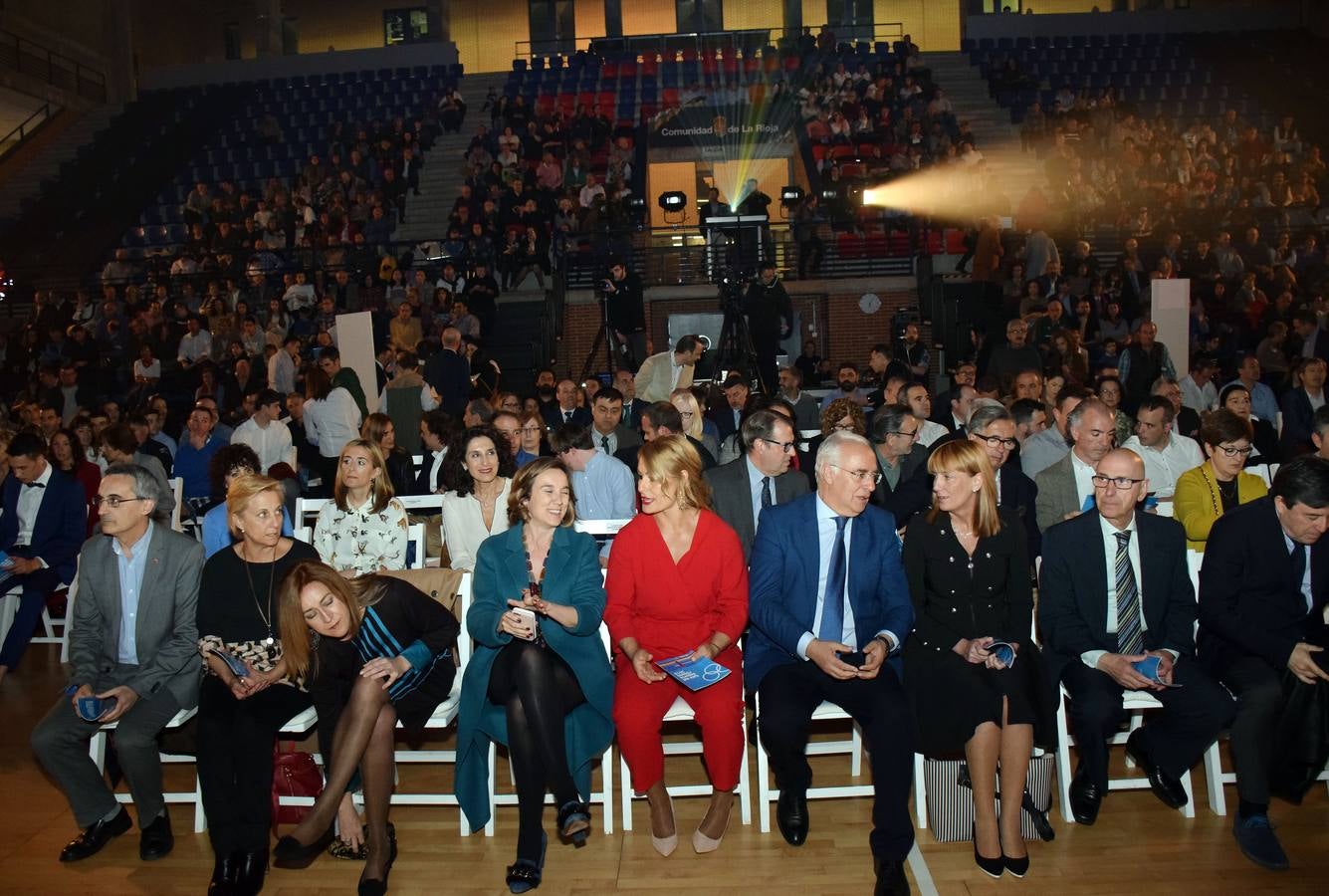 Emoción en la entrega de premios a los mejores deportiistas riojanos.