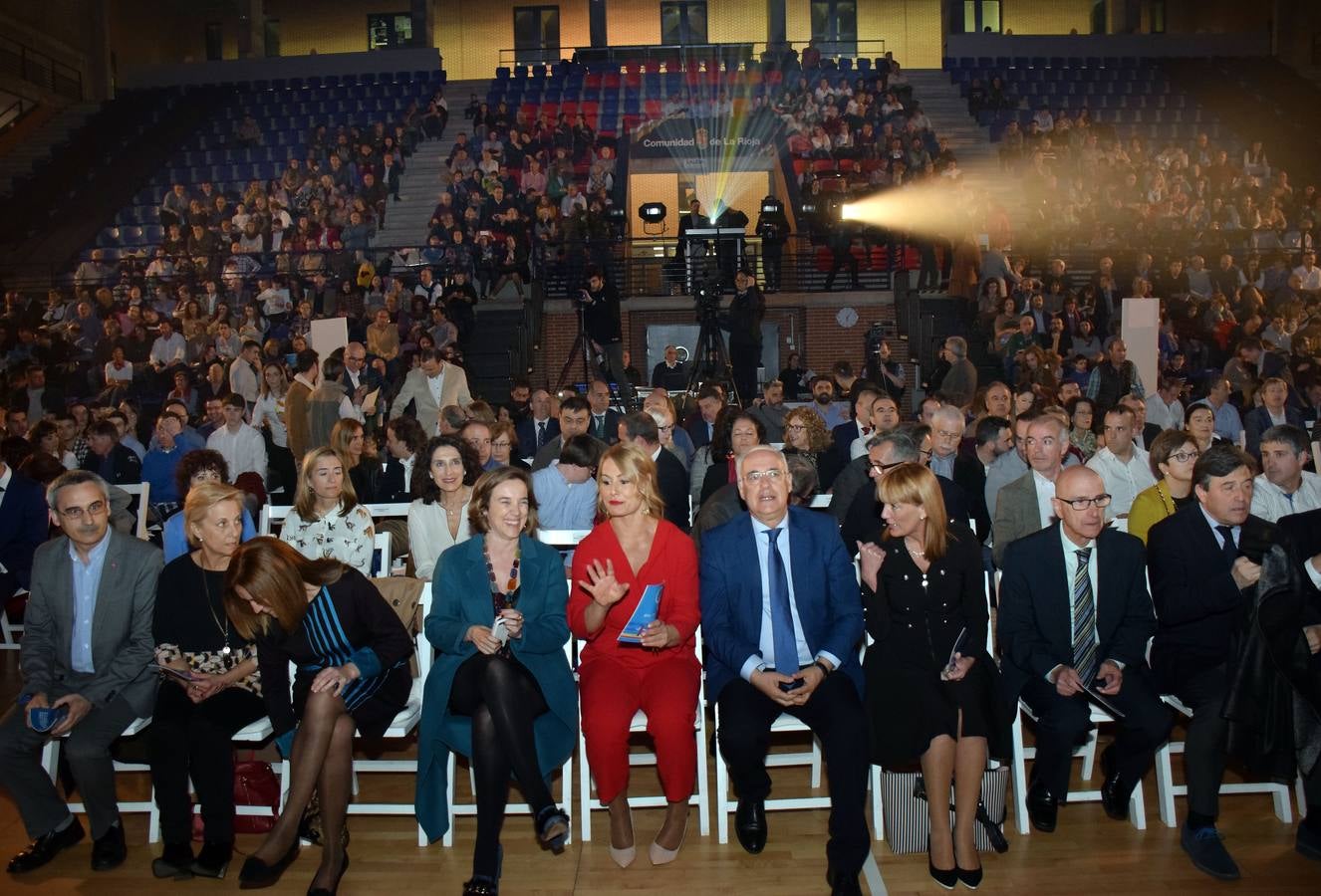 Emoción en la entrega de premios a los mejores deportiistas riojanos.