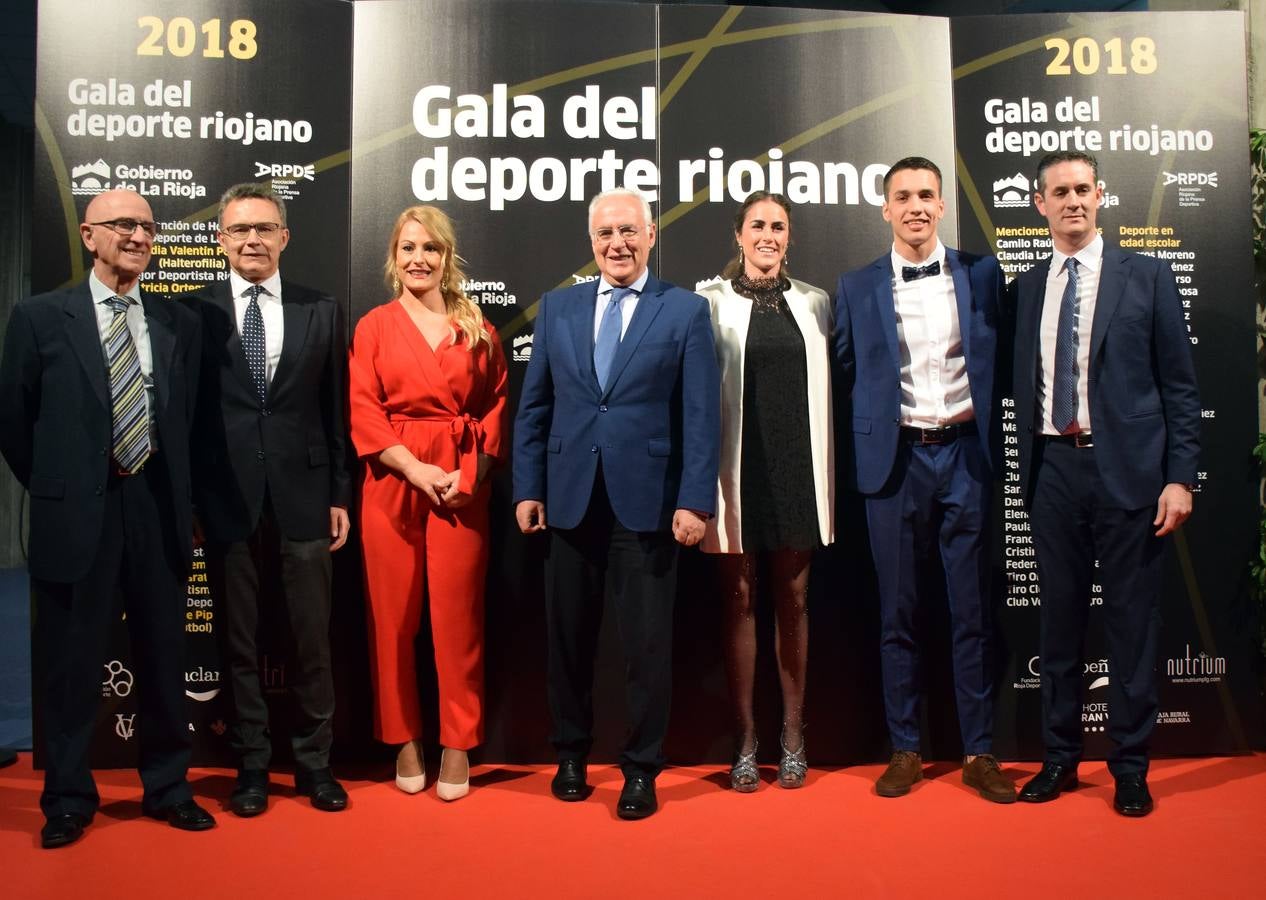 Emoción en la entrega de premios a los mejores deportiistas riojanos.