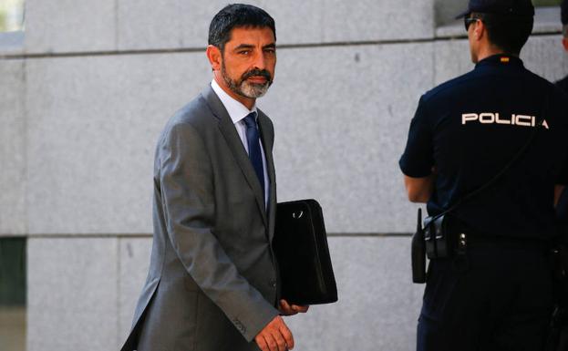 El mayor de los Mossos d'Esquadra, Josep Lluís Trapero.