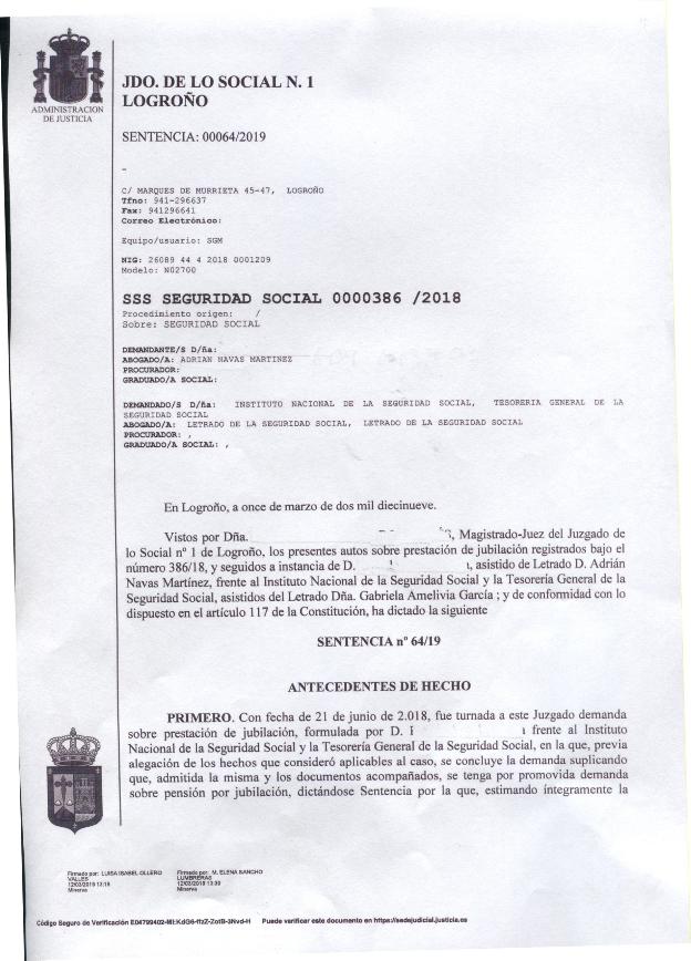 Un autónomo riojano consigue cobrar la pensión de jubilación y seguir trabajando en su empresa