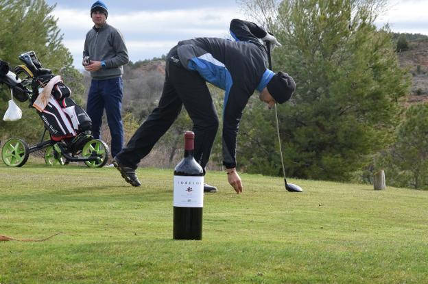 Torneo Bodegas Tobelos, en la edición anterior de la Liga de Golf y Vino. 