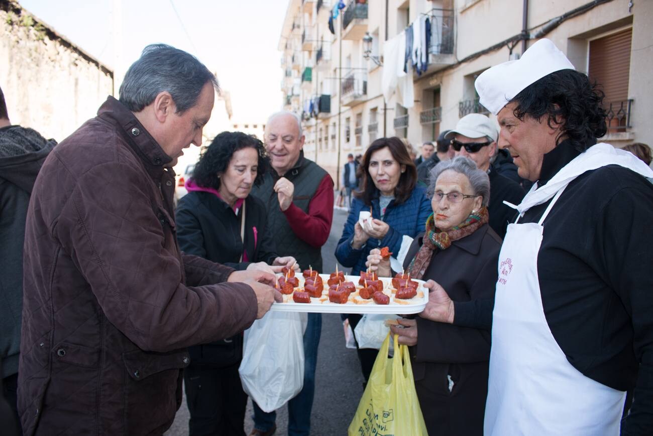 Han sido repartidas por parte de la cofradía de San Benito y Valvanera