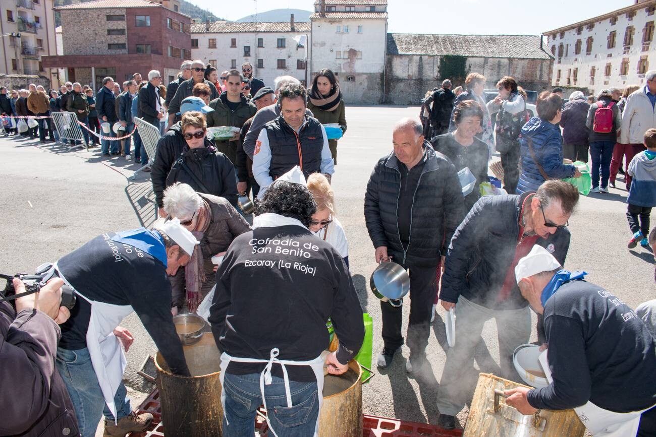 Han sido repartidas por parte de la cofradía de San Benito y Valvanera