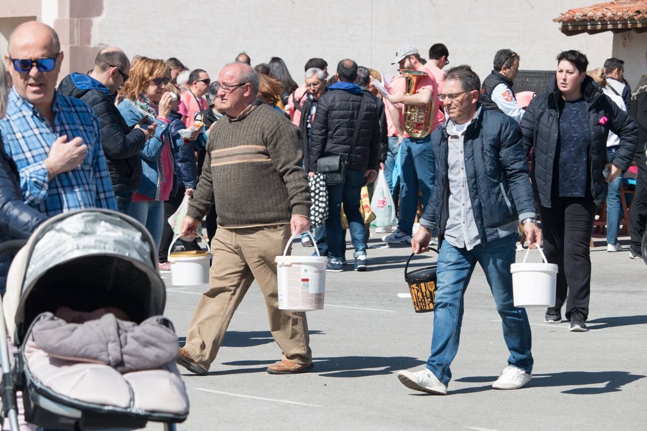 Han sido repartidas por parte de la cofradía de San Benito y Valvanera