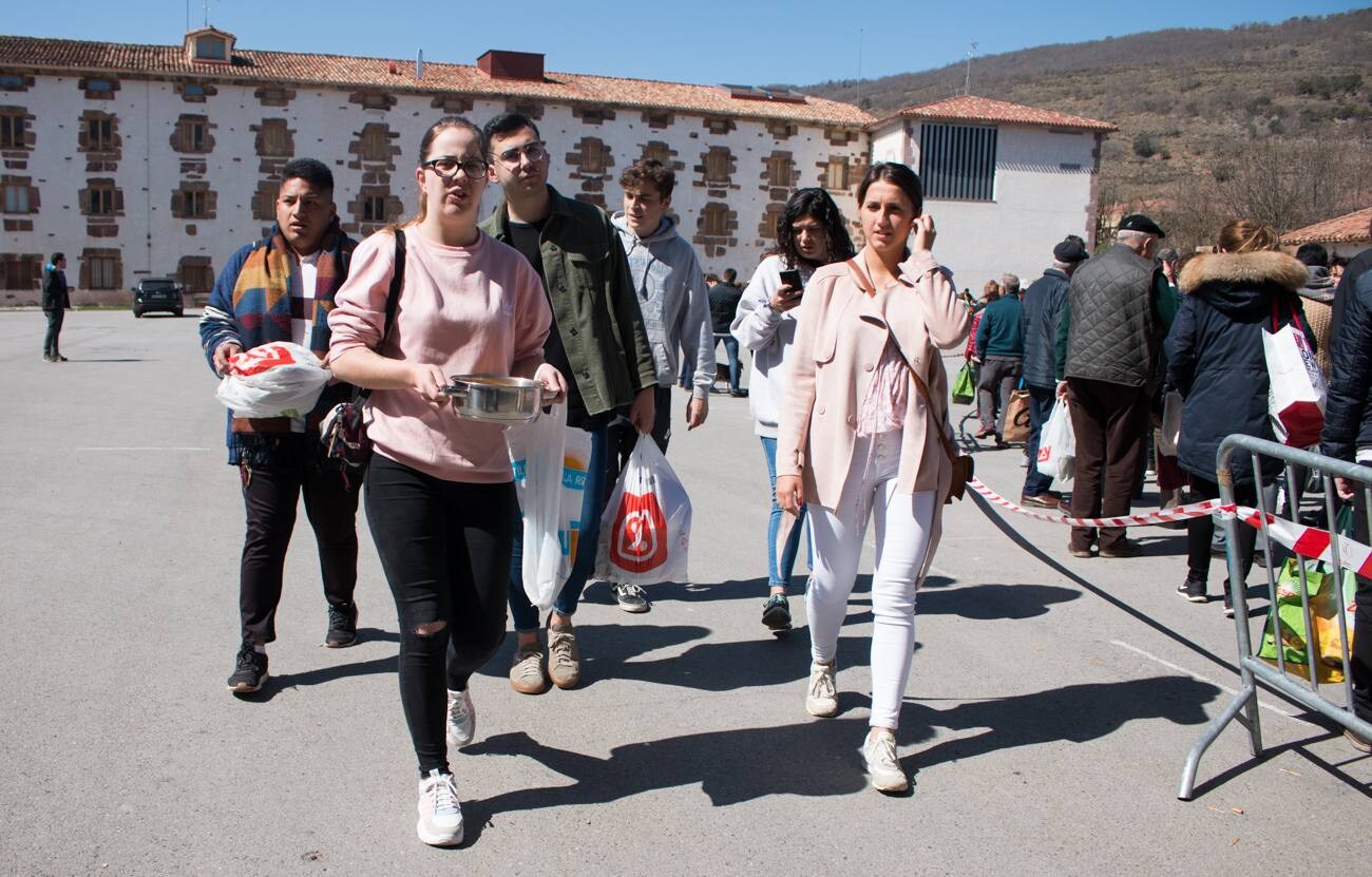 Han sido repartidas por parte de la cofradía de San Benito y Valvanera