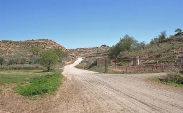 La zona donde fue hallada la mujer.