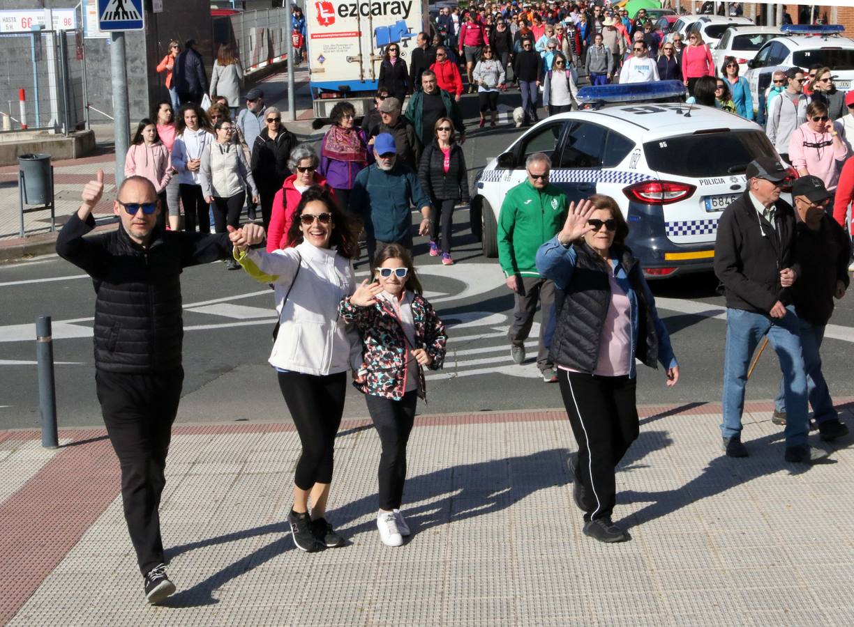 Organizados por la Consejería de Salud, que ha transcurrido por la pasarela nueva sobre el Iregua, con un recorrido de 8,8 kilómetros