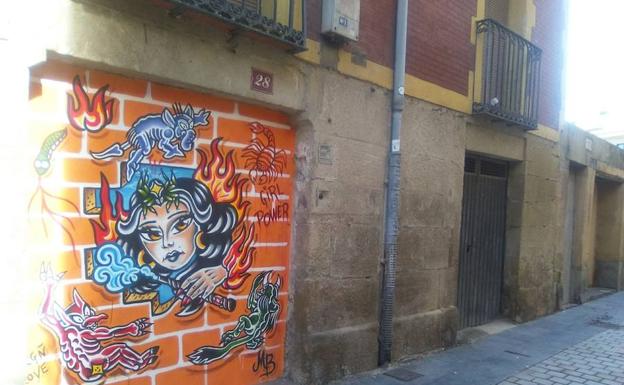 #Andestaba: un mural en la calle Mayor