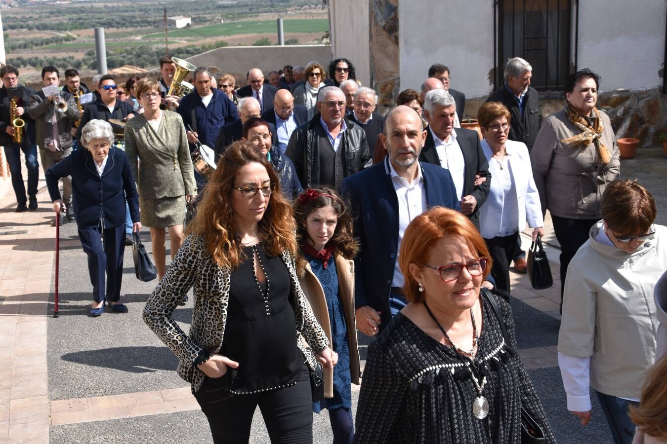 Fotos: Procesión de Nuestra Señora de la Anunciación en las fiestas de El Villar de Arnedo