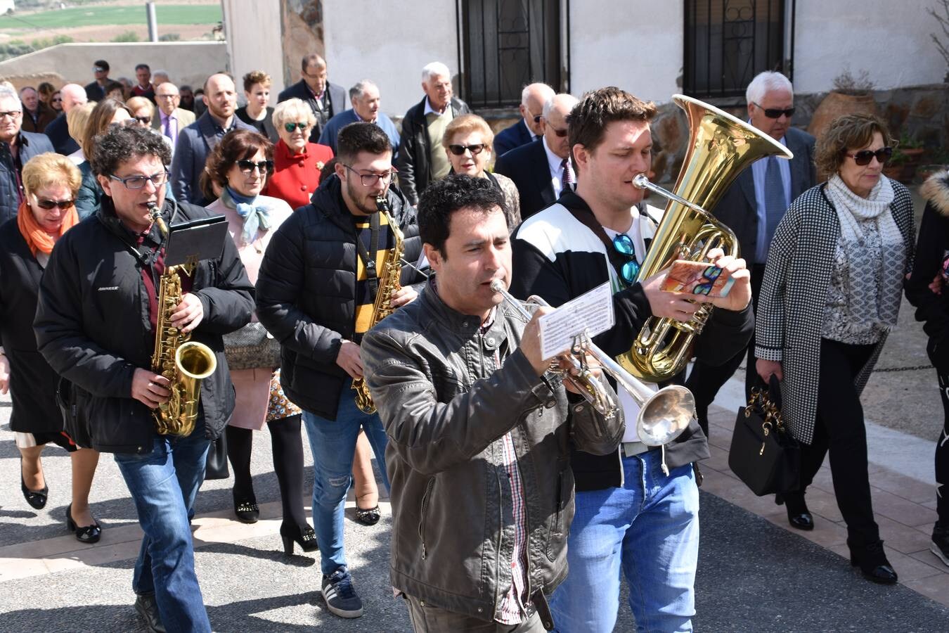 Fotos: Procesión de Nuestra Señora de la Anunciación en las fiestas de El Villar de Arnedo