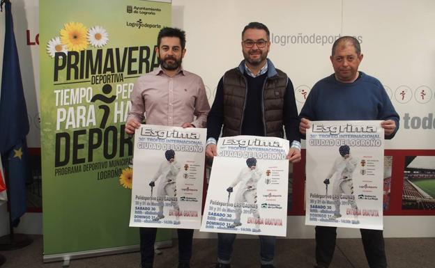 El Torneo de Esgrima Ciudad de Logroño reunirá a 200 tiradores