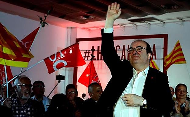 El primer secretario del PSC, Miquel Iceta.