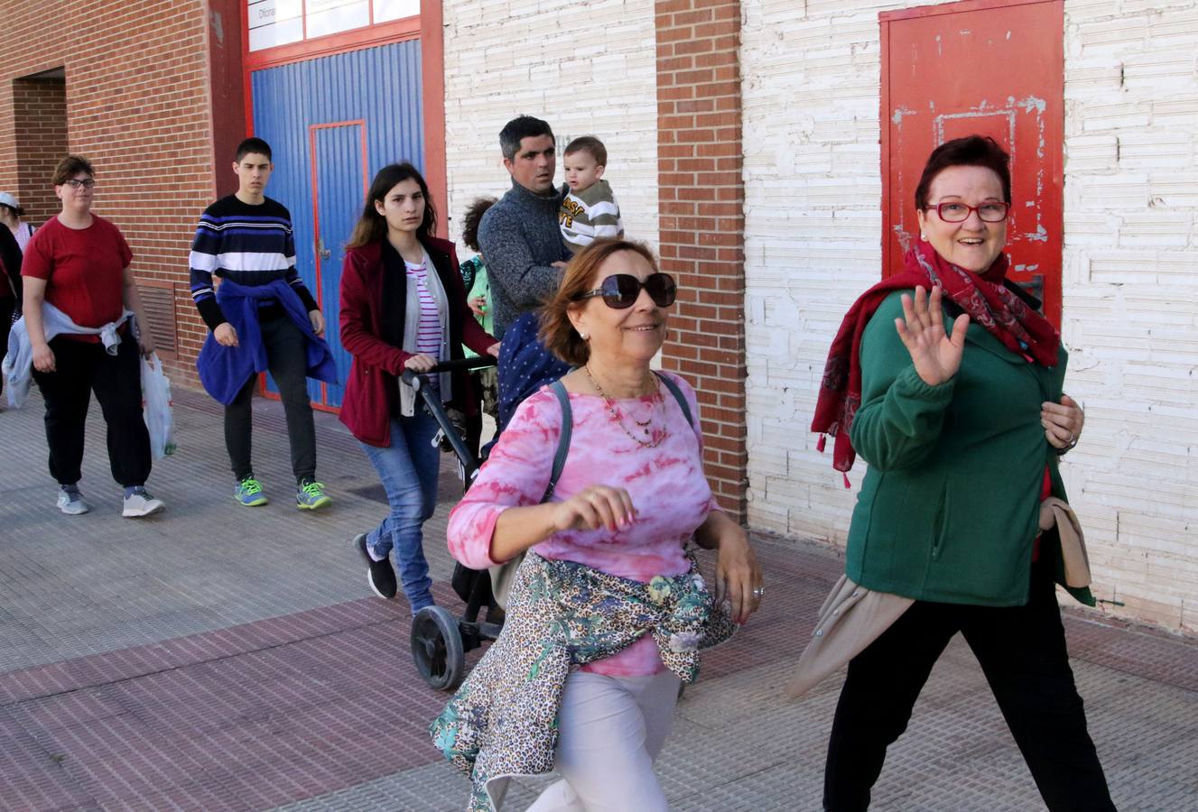 Fotos: Paseo Saludable por el barrio de Madre de Dios y San José de Logroño