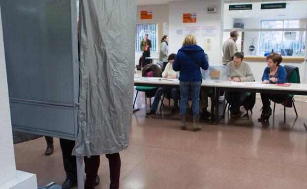 Colegio electoral riojano.