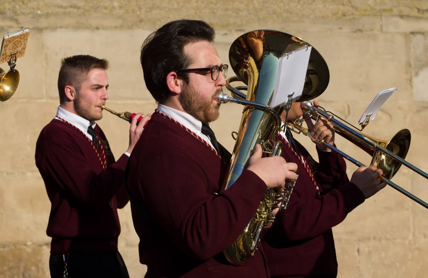Bandas de Palencia, Tarragona y Alcalá participan con la de la Flagelación en su X Certamen Nacional de Bandas 'Ciudad de Logroño'
