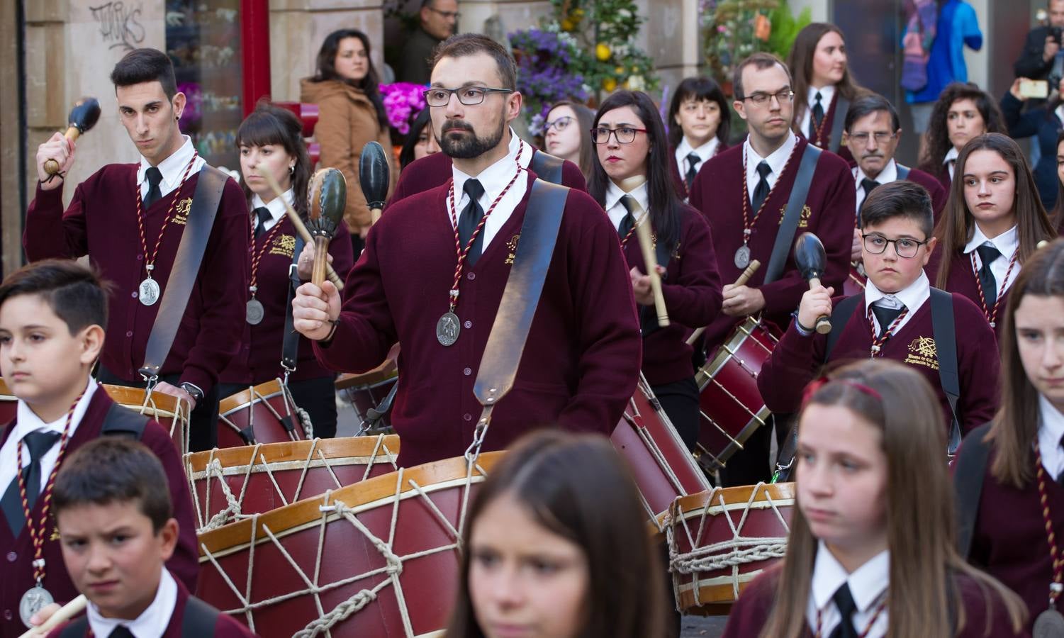 Bandas de Palencia, Tarragona y Alcalá participan con la de la Flagelación en su X Certamen Nacional de Bandas 'Ciudad de Logroño'