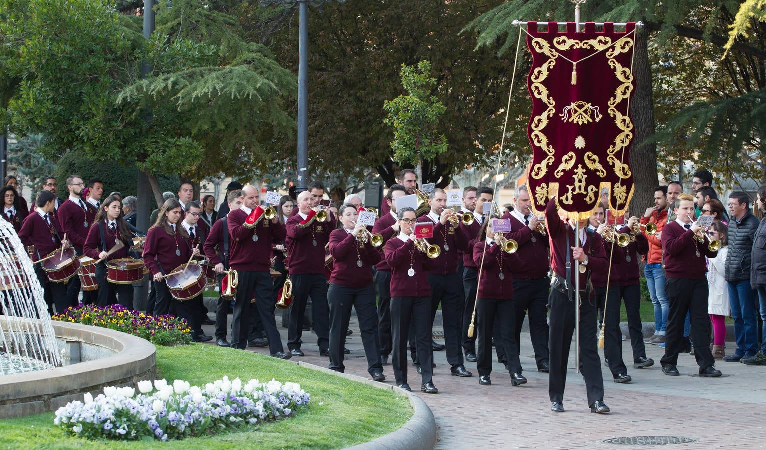Bandas de Palencia, Tarragona y Alcalá participan con la de la Flagelación en su X Certamen Nacional de Bandas 'Ciudad de Logroño'