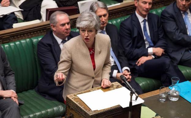 La primera ministra británica, Theresa May.