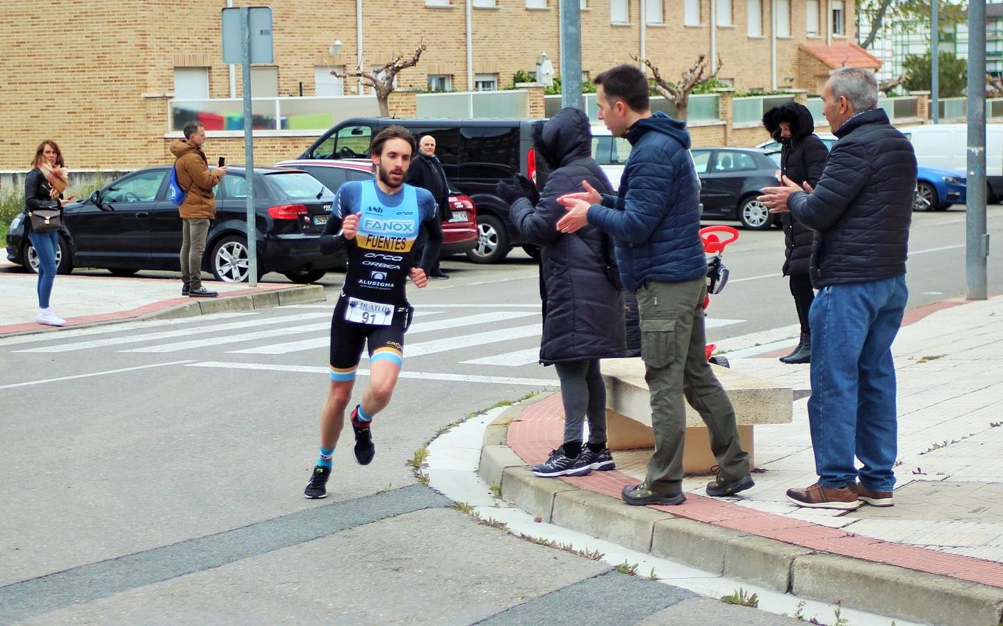 Más de 200 deportistas participaron en el duatlón de Santo Domingo