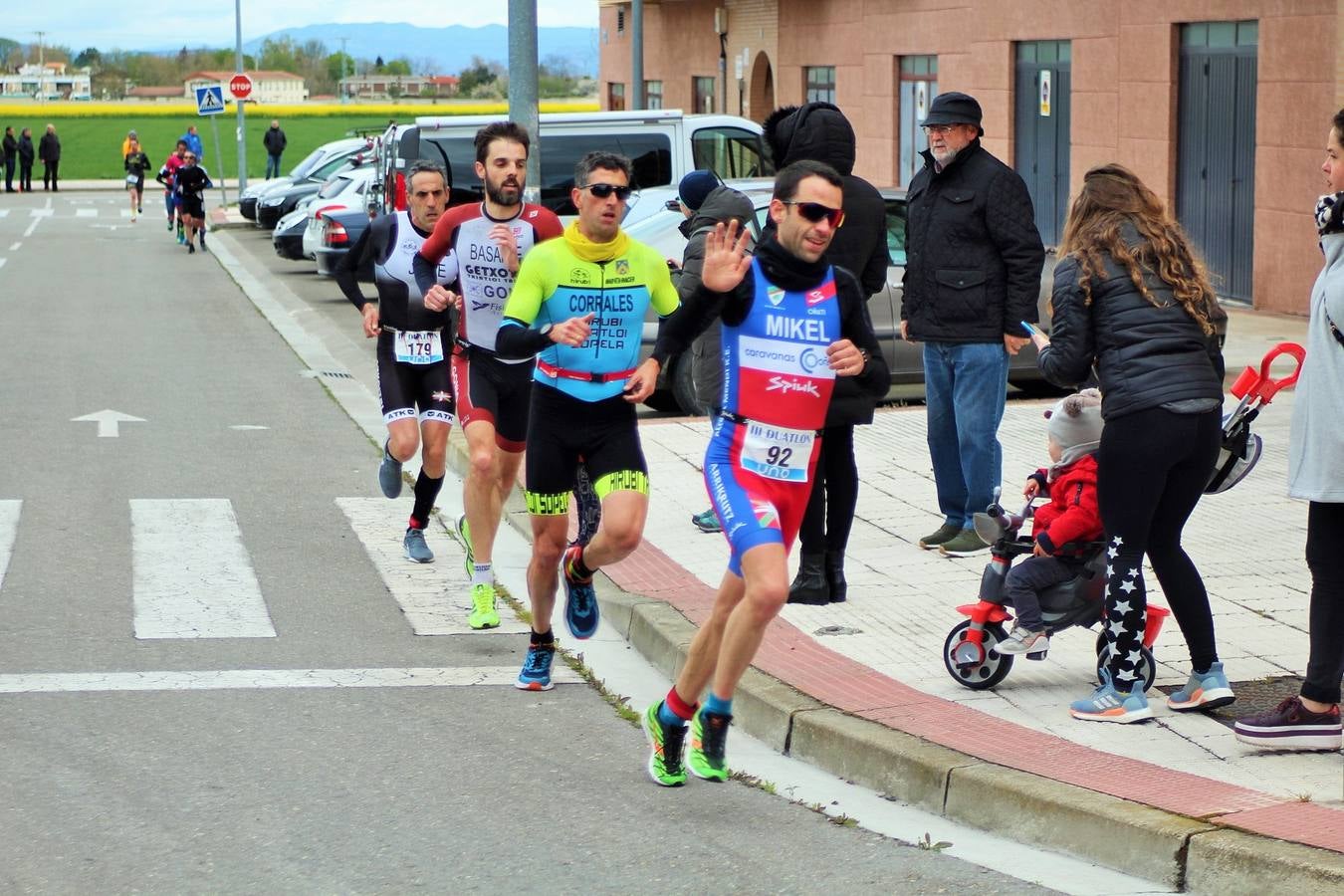 Más de 200 deportistas participaron en el duatlón de Santo Domingo