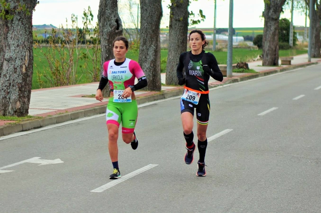 Más de 200 deportistas participaron en el duatlón de Santo Domingo