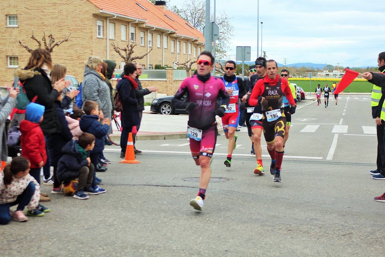 Más de 200 deportistas participaron en el duatlón de Santo Domingo