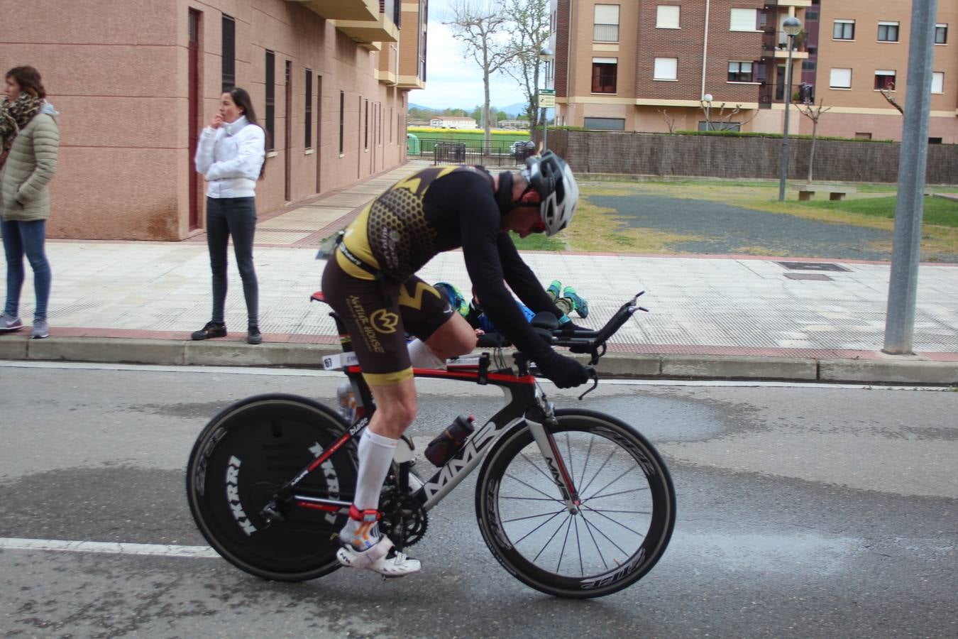 Más de 200 deportistas participaron en el duatlón de Santo Domingo