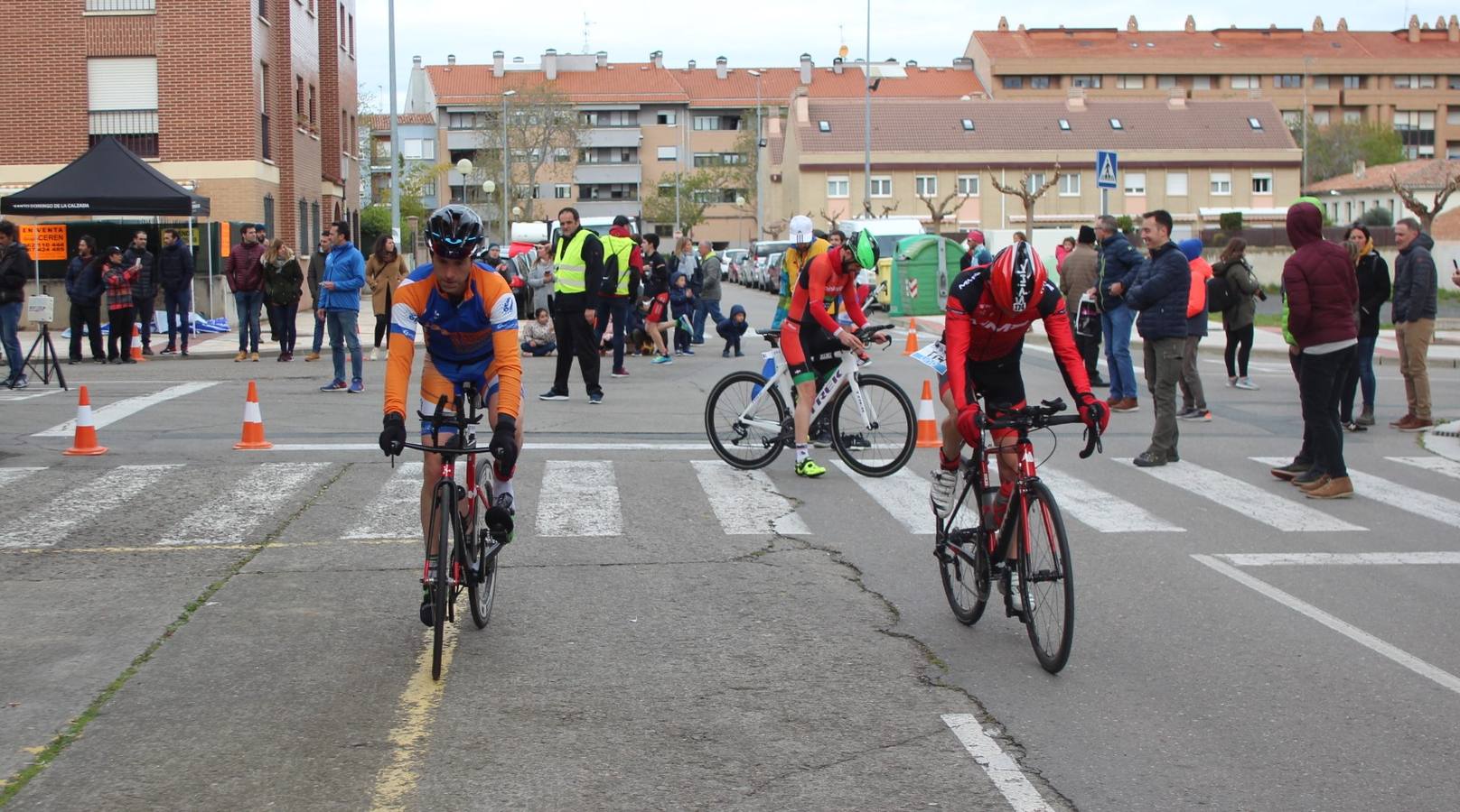 Más de 200 deportistas participaron en el duatlón de Santo Domingo