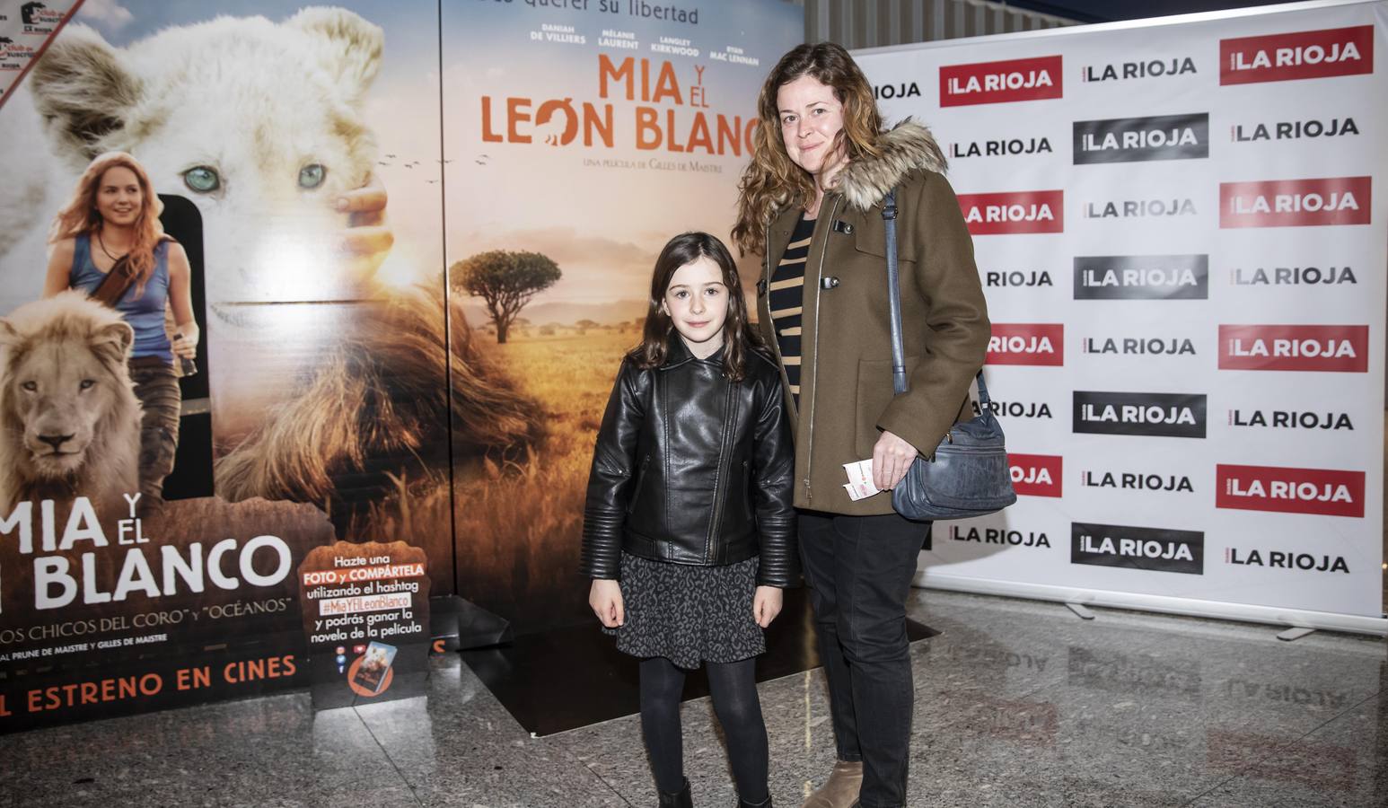 180 suscritores disfrutaron, en exclusiva, del preestreno de la película familiar 'Mia y el león blanco', que se proyectó en los Cines Yelmo de Logroño